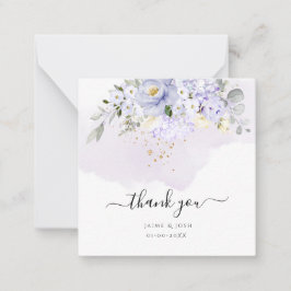 PixDezines Elegant H2 Lila Hyde Creme Rose Mitteilungskarte