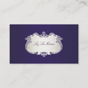 PixDezines elegante Etiketten Visitenkarte