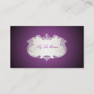 PixDezines elegante Etiketten Visitenkarte