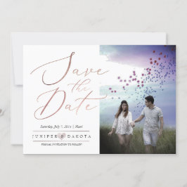 PixDezines Elegante Rose Gold Einladung