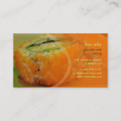 PixDezines Encrusted Masago Sushi Visitenkarte (Rückseite)