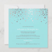 PixDezines-Ereignis, getrübt/silber/Wintersonnenga Einladung (Rückseite)