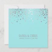 PixDezines-Ereignis, getrübt/silber/Wintersonnenga Einladung (Vorderseite)