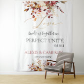 PixDezines Fall Foliaage Eukalyptus Col. 3:14 Band Wandteppich (Beispiel)