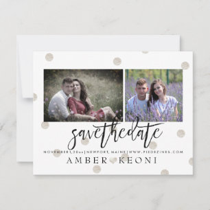 PixDezines Falsche silberne Punkte - Rettet das Da Save The Date