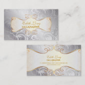 PixDezines-Farbrollen/antike Rollen Visitenkarte (Vorne/Hinten)