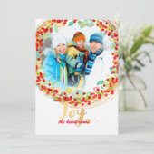 PixDezines-Feuerwehr/Ferienkarten Feiertagskarte (Stehend Vorderseite)