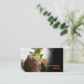 PixDezines Filet Mignon, Catering Visitenkarte (Stehend Vorderseite)