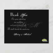 PixDezines FILMSTRIP-FOTOS DANKEN Postkarte (Rückseite)