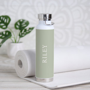 PixDezines Flasche mit grünem Untergrund