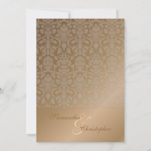 PixDezines Flora Damask Hochzeit Einladungen