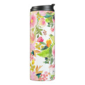 PixDezines Floral/Aquarell/Spring Bouquet Thermosbecher (Nach links gedreht)