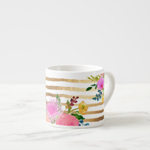 PixDezines floral/wasserfarbe/ranunculus Espressotasse