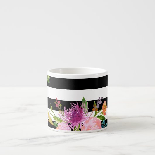 PixDezines floral/wasserfarbe/ranunculus Espressotasse (Vorderseite)