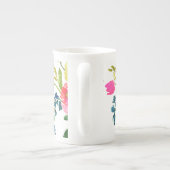 PixDezines floral/wasserfarbe/ranunculus Porzellantasse (Rückseite)