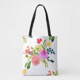 PixDezines Floral/Wasserfarbe/Ranunculus Tasche