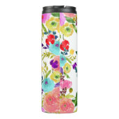 PixDezines Floral/Wasserfarbe/Ranunculus Thermosbecher (Rückseite)