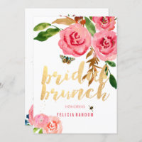 PixDezines Floral Watercolor Bridal Brunch/DIY