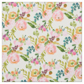 PixDezines florale Wasserfarbe/Rranunculus Stoff (Muster)