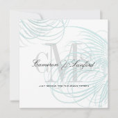 PixDezines Flügel von Tauben/getauchte Hintergrund Einladung (Vorderseite)