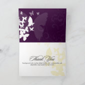 PixDezines Fluttering durch Dankbarkeit Karten/DIY Dankeskarte (Innenseite)