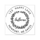 PixDezines Foliage+DIY Script-Rücksendeadresse Permastempel (Design)