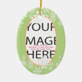 PixDezines Foto-Rahmen/DIY-Farben Keramik Ornament (Vorne)