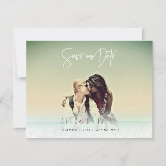 PixDezines Foto Rettete unser Datum (Vorderseite)