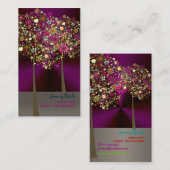 PixDezines Frühlingsblüte/DIY Farbe!! Visitenkarte (Vorne/Hinten)