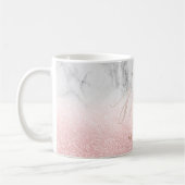 PixDezines Future Mrs./Blush Pink/Modern Script Kaffeetasse (Links)
