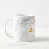 PixDezines Future Mrs./Imitats Gold/Modern Script Kaffeetasse (Links)