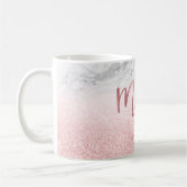 PixDezines Future Mrs./Imitats Rose Gold/Modern Sc Kaffeetasse (Links)