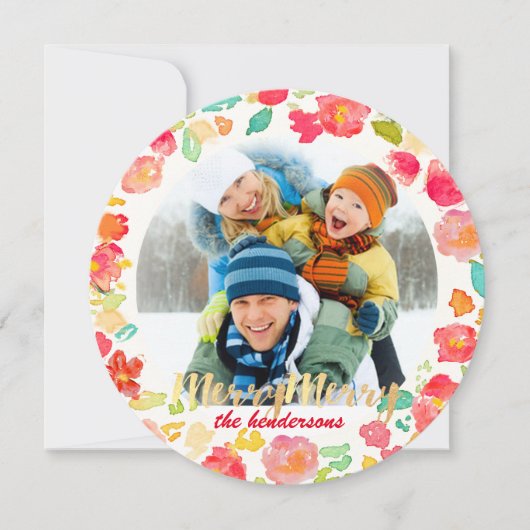 PixDezines Garten-/Urlaubskarten Feiertagskarte (Vorderseite)