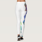 PixDezines Geometric/Dreiecke Leggings (Rückseite)
