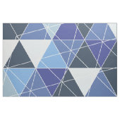 PixDezines, geometrische/blaue Hydrangeas Stoff (Fat Quarter (45,7 x 55,9 cm))