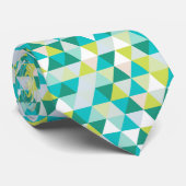 PixDezines-geometrische/einstellbare Dreiecke Krawatte (Gerollt)
