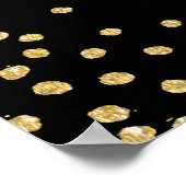 PixDezines-getäuschte/Imitate Gold/Specks/DIY-Empf Poster (Ecke)