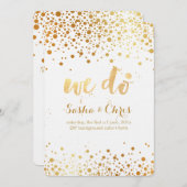 PixDezines-getäuschte/Imitate Goldflecken/Tagesere Einladung (Vorne/Hinten)