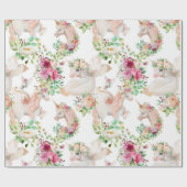 PixDezines glauben an Unicorns | DIY-Hintergrund Geschenkpapier (Flach)