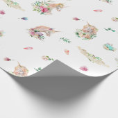 PixDezines glauben an Unicorns | DIY-Hintergrund Geschenkpapier (Ecke)
