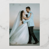 PixDezines Gold Foil Luxe Calligraphy Tischnummer (Rückseite)