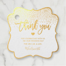 PixDezines Goldfolie Konfetti Moderne Schrift