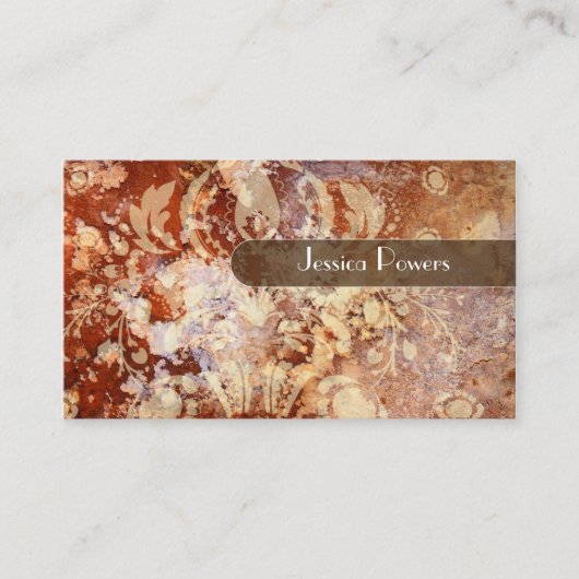 PixDezines Granitzähler Oben Visitenkarte (Vorderseite)