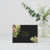 PixDezines Green+Pink Orchid, Farbrichtung/Farbe Begleitkarte (Stehend Vorderseite)