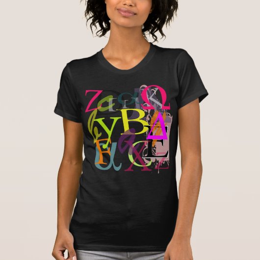 PixDezines Grieche-Alphas T-Shirt (Vorderseite)