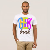 PixDezines Grieche brah! T-Shirt (Vorne ganz)