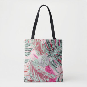 PixDezines Grüne, Tropical Monstera Tasche