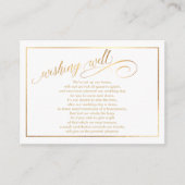 PixDezines, gut/Marmor/weiß+Gold Begleitkarte (Vorderseite)