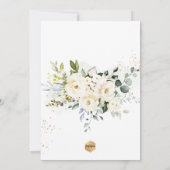 PixDezines H2 Alabaster Rose Erste Heilige Kommune Einladung (Rückseite)