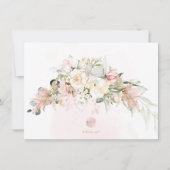 PixDezines H2 Blush Alabaster Rose Brautparty Save The Date (Rückseite)